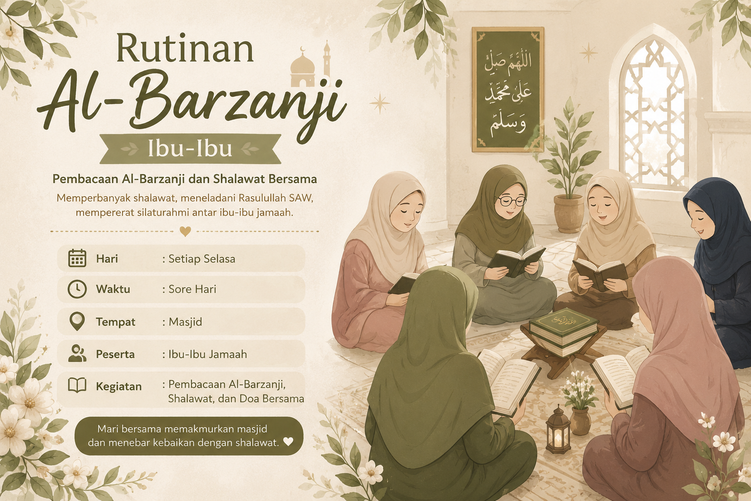 Rutinan Pembacaan Al-Barzanji