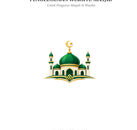Buku Panduan Web Masjid